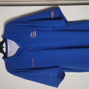 Columbia Blue Polo Shirt